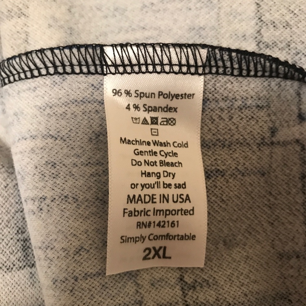 LuLaRoe Plus Size Cassie Pencil Skirt Size XXL - Picture 3 of 6